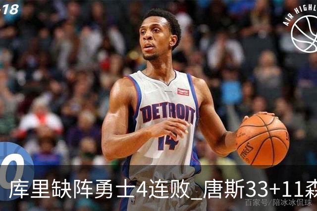 库里缺阵勇士4连败 唐斯33+11森林狼豪取7连胜